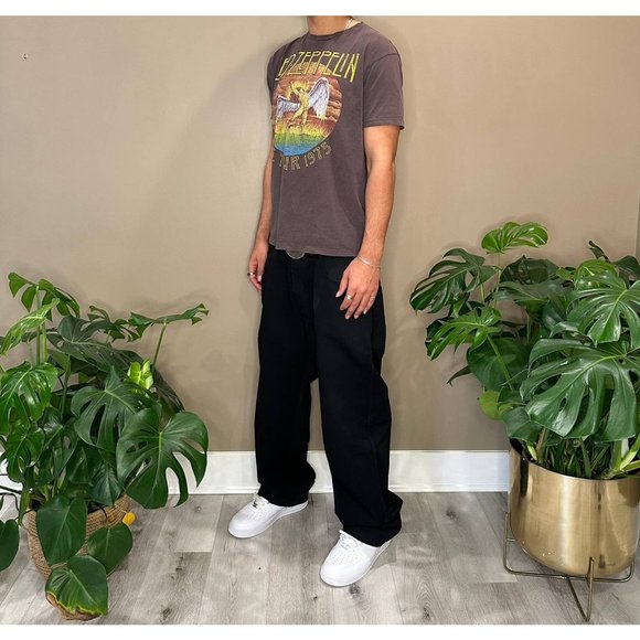 2010 y2k led zepplelin us tour 1975 remake crop cropped boxy - Picture 2 of 11